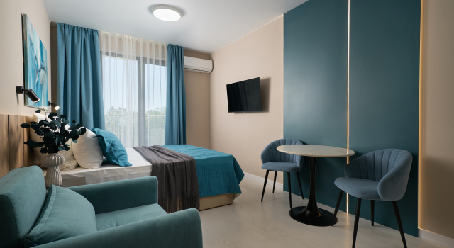 Апартаменты Стандарт City Sea view 3 корпус 705, Забронировать Апартаменты/квартира Апартаменты Большого Сочи, Апартаменты/квартира