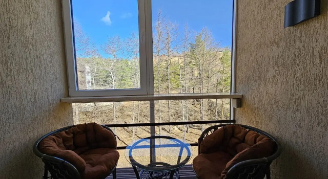 Studiya V Zhk Rodina Na Beregu Ozera Yakty-Kul Flat, Rezervovat Apartmán Levné hotely v Abzelilovsky District