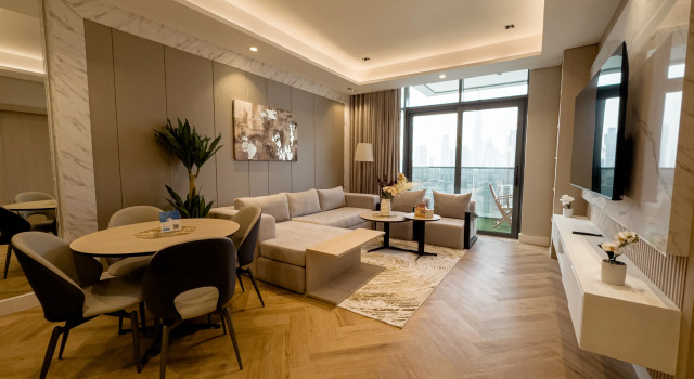 Апартаменты Vserve Elevate Your Stay with Stunning Skyline Views, Забронировать Апартаменты/квартира СПА-отели Дубая, SPA-услуги