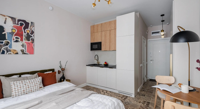 Novaya shikarnaya studiya Apartments, Reservar Apartamento Hotéis baratos em Moscou