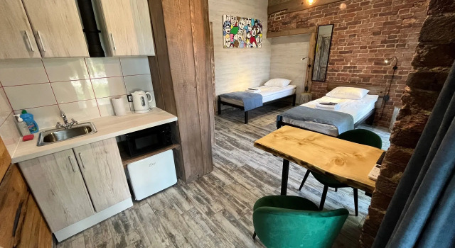 Двухместный номер Comfort N8 с видом на внутренний двор Апартаменты LOFT Apart