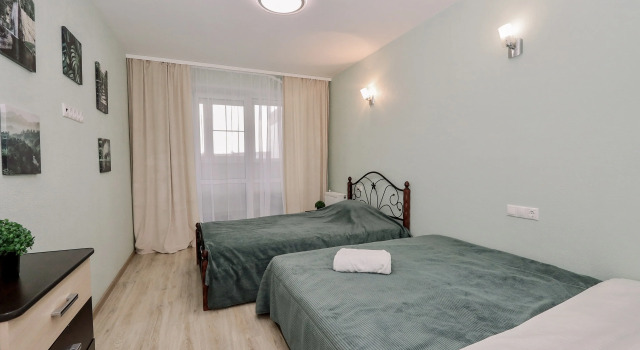 2-Kh Komnatnaya ot Gorod 18 Flat, Prenota Appartamento Hotel a Udmurtia con parcheggio, Parcheggio