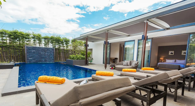 Private Pool Villa с 3 комнатами Вилла Casabay Luxury Pool