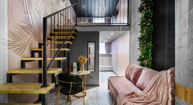 Dreier Apartment Doppelhaus Smart Kantemirovski Hotel