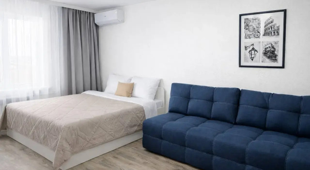 Odnokomnatnaya Natalie Rooms ryadom skver im.Marshala G.K. Zhukova dlya 4 gostej Flat, Prenota Appartamento Syzran' 