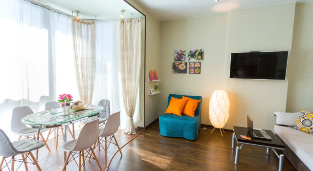 Dvukhkomnatnye v elitnom zhilom komplekse Nikitinskaya usadyba Apartments, Rezervovat Apartmán Hotely v Petrohrad s parkováním, Parkování