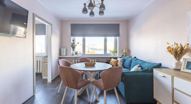 2-kom s Vidom Na Ozero i Gory Flat, Book Apartment Kirovsk Murmansk Region
