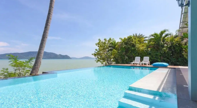 Вилла с бассейном с 2 комнатами рядом с пляжем Fisherman Way Beach Villa