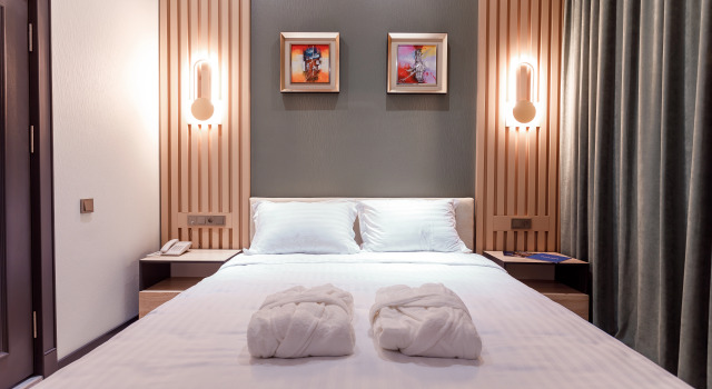 Двухместный номер Standard с красивым видом из окна Отель Husma Hotel & SPA
