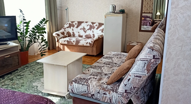 Двухместный номер Standard Superior с балконом и с видом на город Отель Якорь