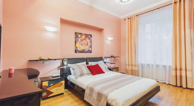 Апартаменты с 4 комнатами с балконом Квартира GM Apartments Дизайнерские 4-х комнатные у метро