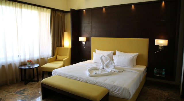 Люкс с красивым видом из окна Hariyali Resort