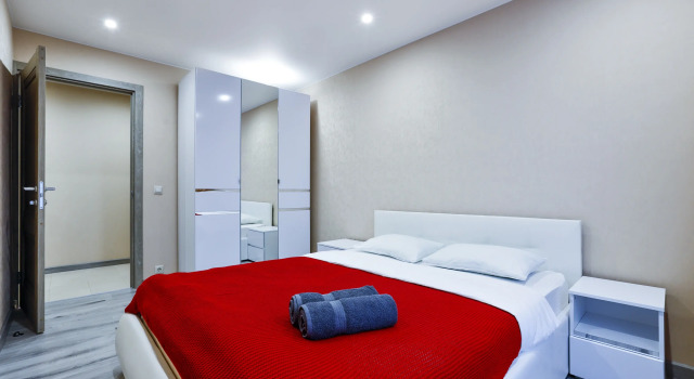 Maxrealty24 Narodnogo Opolcheniya Flat, Rezervovat Apartmán Hotely v SZAO Area s parkováním, Parkování