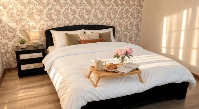 Sovremennaya i Uyutnaya s Intererom ot DimDom Flat, Prenota Appartamento Hotel a Central Russia con parcheggio, Parcheggio