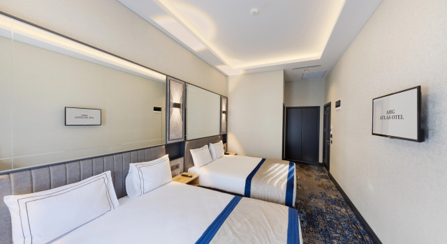 Четырёхместный номер Deluxe Отель Ahg Atlas Hotel Taksim Boutique