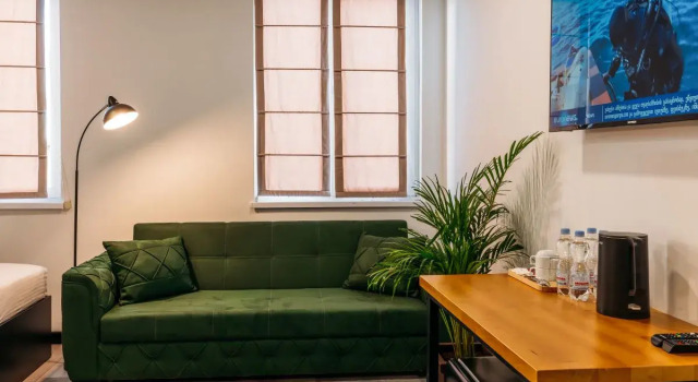 Четырёхместный номер Timber Boutique Hotel