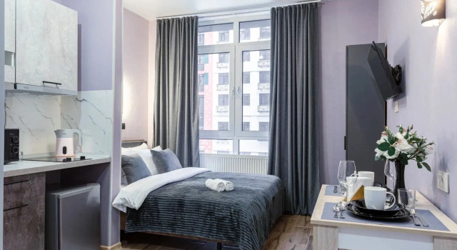V Rayone Metro Zyablikovo RM12 Apartments, Book Lejlighed SPA-hoteller i Leninsky District, SPA