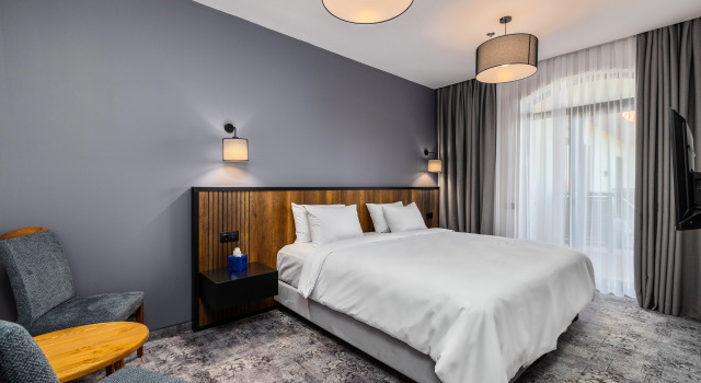 Suite doble familiar con balcón y con vista Hotel Qvevrebi