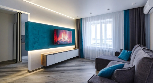 Kak Doma na  Gorykogo 147 Flat, Rezervovat Apartmán Hotely v Amurská s parkováním, Parkování
