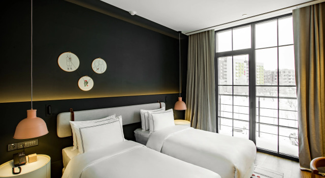 Двухместный номер Comfort с видом на город NEO Kazan Palace by Tasigo