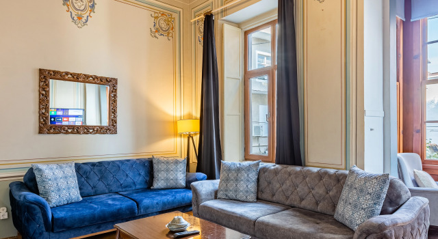 Двухместные апартаменты c 1 комнатой с видом на город Ali Pasha Apartment