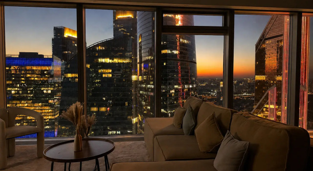 Sky City Moscow Podsvetka Alisa Maks Bolshaya Gostinaya S Panoramoy Apartments, Book Apartment Moscow Russia