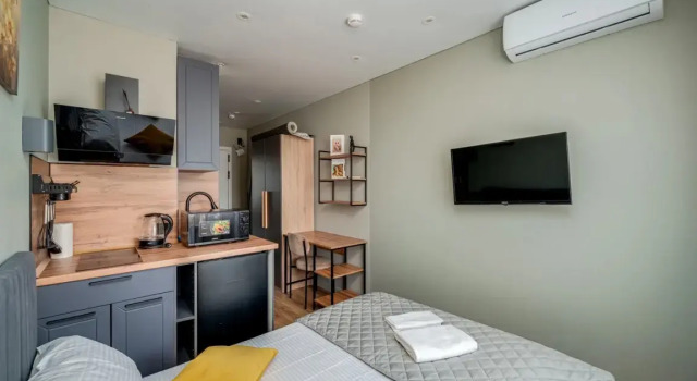 901 Leninskiy 138 Apartments, Rezervovat Apartmán Hotely v ZAO Area s parkováním, Parkování