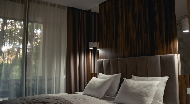 Студия Комфорт с балконом и с красивым видом из окна Отель Монтевиль by Adamand Resort