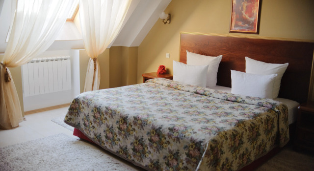 Supérieure double suite grenier Vue sur la ville Prem'er Hotel