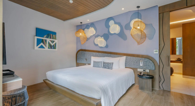 Четырёхместный люкс Executive с 2 комнатами с балконом Отель Metadee Concept Hotel
