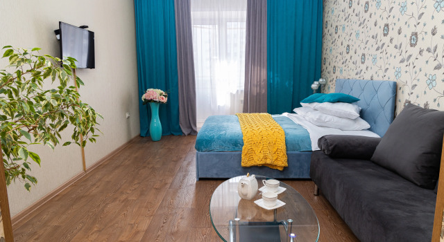 Abakan.Apart na Aviatorov Flat, Rezervovat Apartmán Wellness hotely v Chakaská republika, SPA