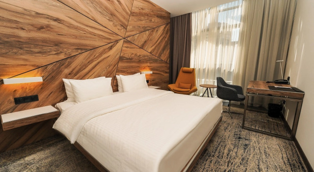 Standard- dobbelt værelse med udsigt Messier 53 Yerevan Hotel