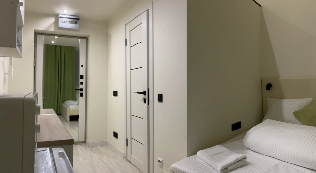 Standardní Dvoulůžkový s manželskou postelí pokoj 1 ložnice ApartAvia Hotel