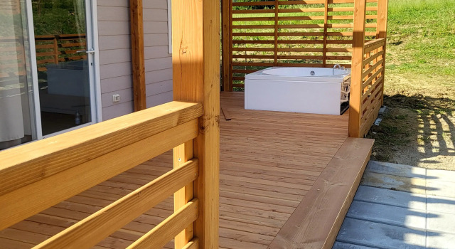 Бунгало Lavanda and Ginepro Глэмпинг Viovillas Country House Arezzo