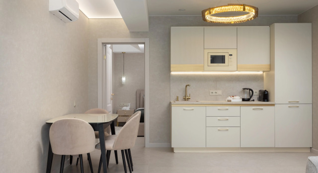 Двухместные апартаменты Panorama Royal Апарт-отель Маринист