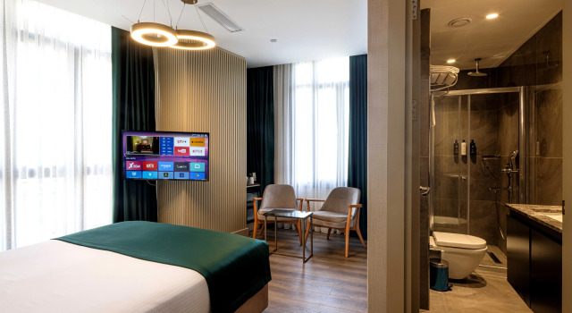 Двухместный номер Deluxe с видом на город THE NEST HOTEL