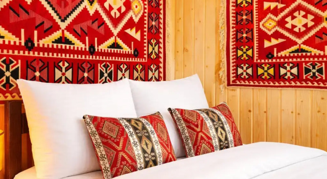 Номер (2 этаж) Стандарт с 3 комнатами Гостевой дом Hayat Haus