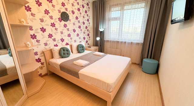Uyutnaya vozle Sheremetyevo posutochno50 Flat, Rezervovat Apartmán Hotely v Moskovská s parkováním, Parkování
