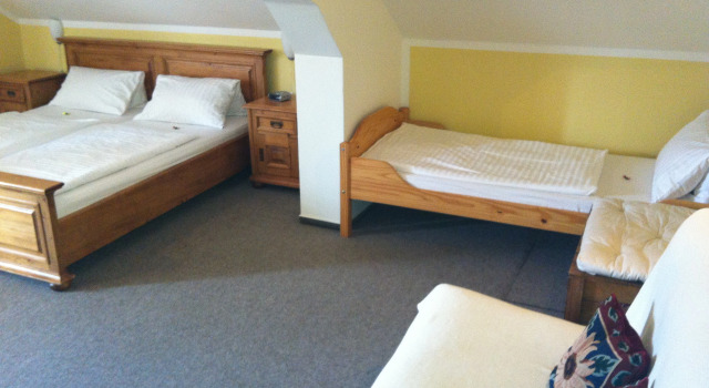 Трёхместный номер Standard с красивым видом из окна Hotel Resort Stein