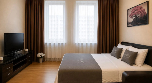 InnDays Na 43 Armii Apartments, Rezervovat Apartmán Hotely v Podolsk s parkováním, Parkování