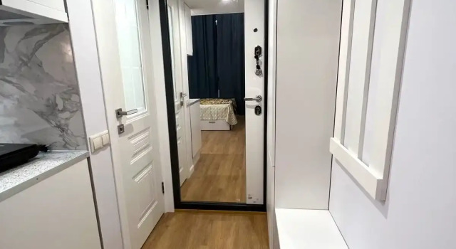 Dvukhmestnaya Studiya So Vsemi Udobstvami Flat, Rezervovat Apartmán Hotely v Pushkino s parkováním, Parkování