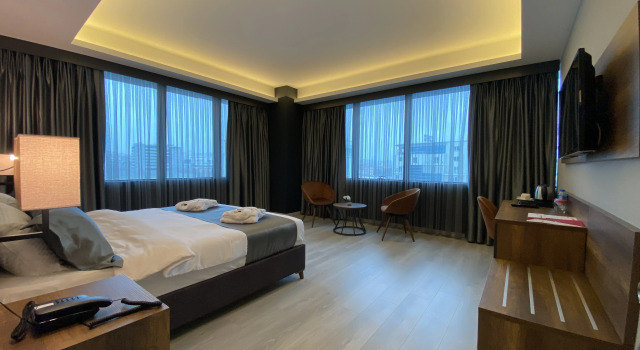 Люкс с красивым видом из окна Отель The Plaza Hotel Edirne