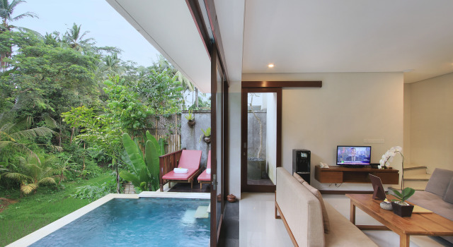 Двухместная вилла Premium c 1 комнатой Вилла Dedary Kriyamaha Ubud by Pramana