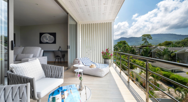 Вилла Luxury с 4 комнатами с балконом и с красивым видом из окна Sea&Sky Beach Resort Beachfront Bungalows & Pool Villas
