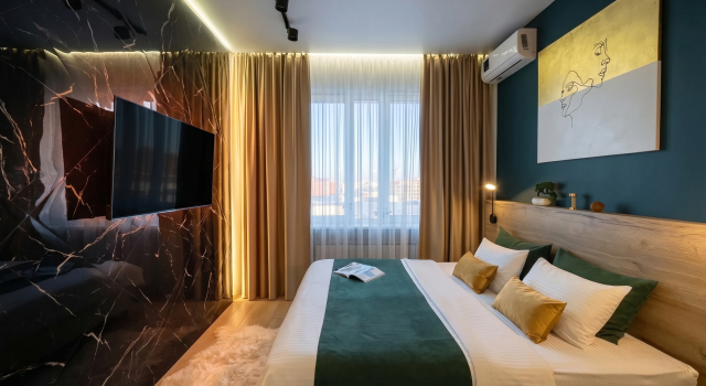 Sutki Ufa na Aksakova 81 181 Apartments, Buchen Sie Ferienwohnung Leninsky district Ufa