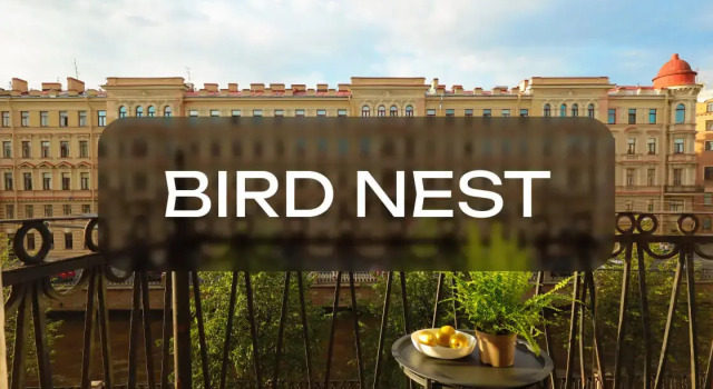 Апартаменты Luxury Апартаменты Bird Nest 80 кв.м с Балконом и Видом на Набережную Канала Грибоедова