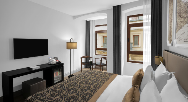 Двухместный номер с 2 диванами Семейный Делюкс Akka Suites Taksim-Special Class