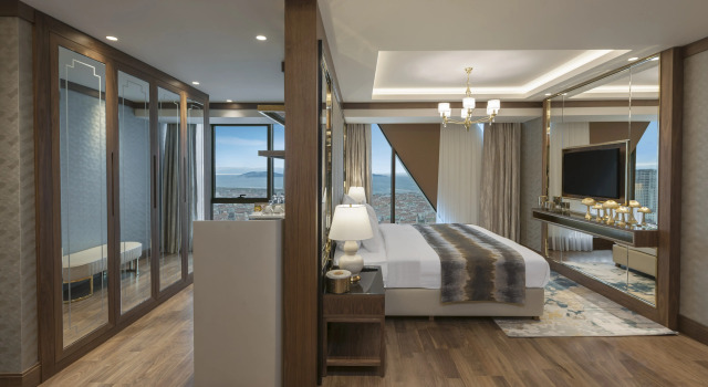 Двухместный люкс Presidential с видом на море Elite World Grand Istanbul Küçükyalı