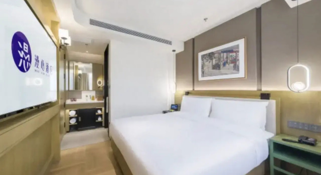 Семейный люкс с 2 комнатами Отель Manxin Beijing South Railway Station Grand View Garden