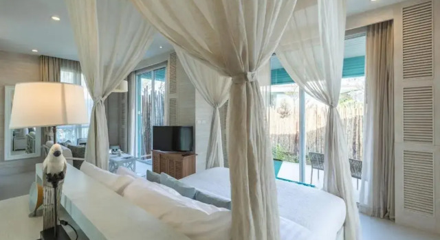 Двухместная Pool Villa с балконом и с видом на сад Cape Kudu Hotel, Koh Yao Noi